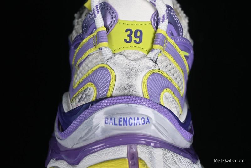 Balenciaga Runner Kith Four Color Retro Casual Shoes - W3RXP9570