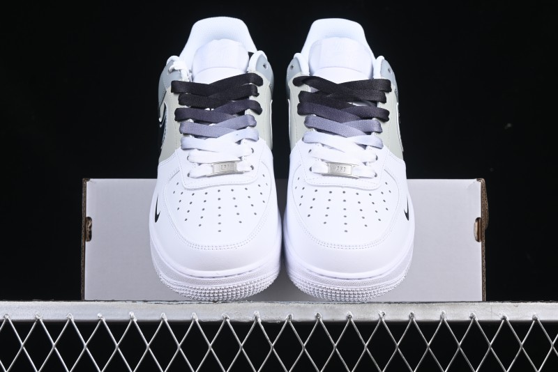 Nike Air Force 1 '07 Low Hand-Painted Broken Hook Casual Sneakers - CV2288-011