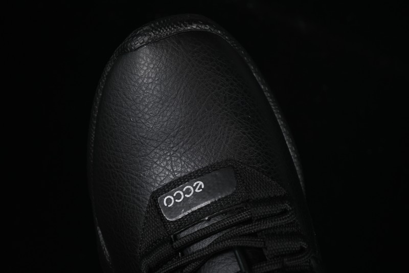 Men's All-Black Premium Leather Sneakers – Sleek & Versatile Design