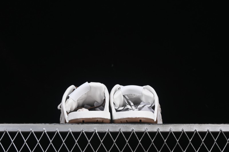 Miu Miu x New Balance 530 Deconstructed Low-Top Retro Sneakers with Dual Lace Design - AJD4