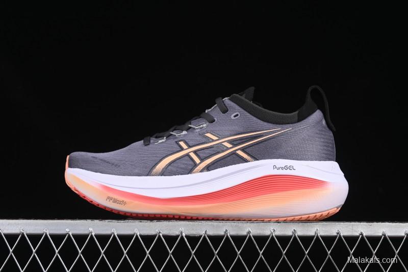 Asics Gel-Nimbus 27 Retro Breathable Casual Shoes with Cushioning for Men - 1011B958-021