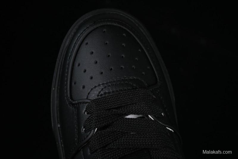 NY Yankees Black Leather Sneakers with Bold Pink Logo