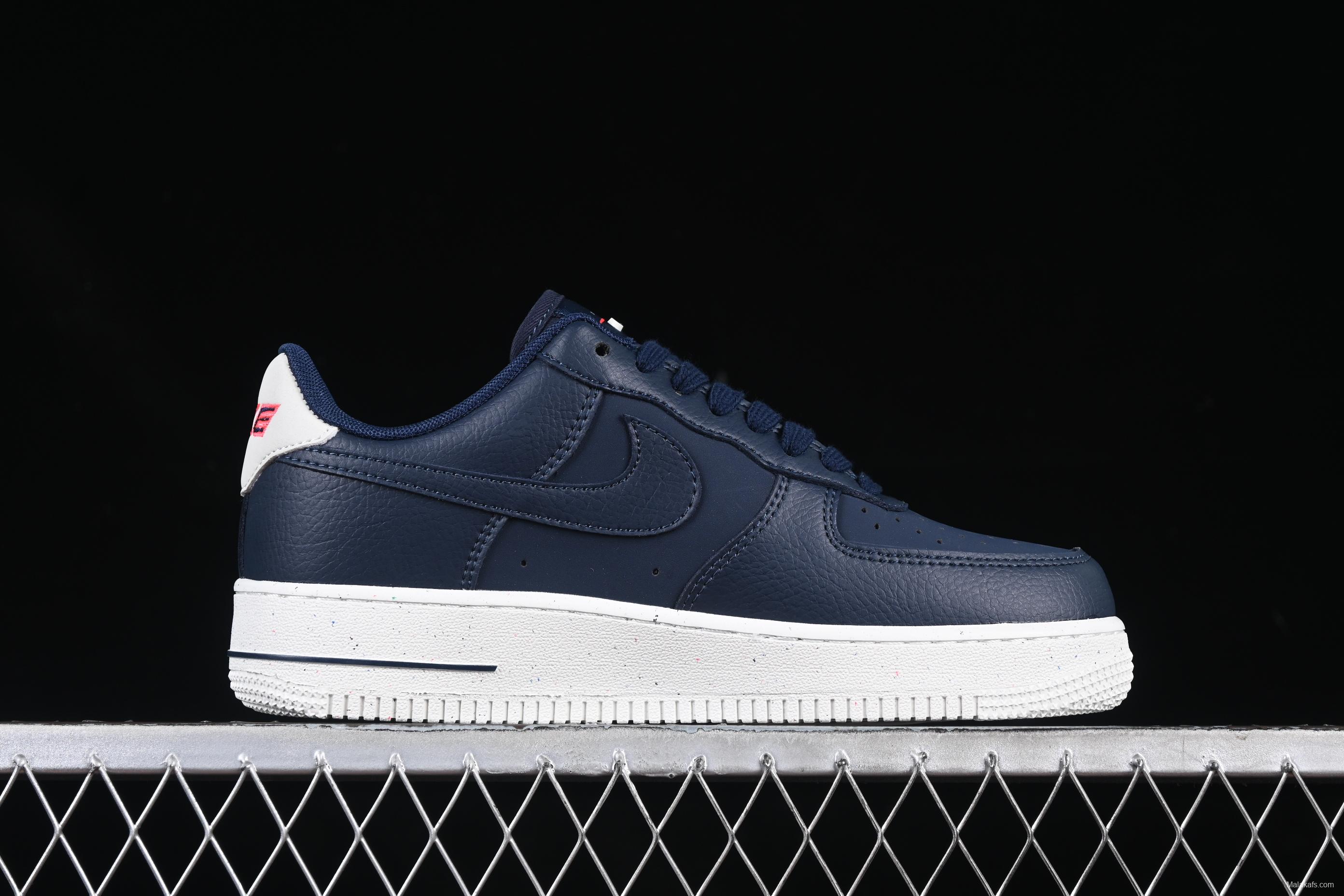 Nike Air Force 1'07 Low Casual Sneakers with Full-Length Air Cushion - DZ2708-100