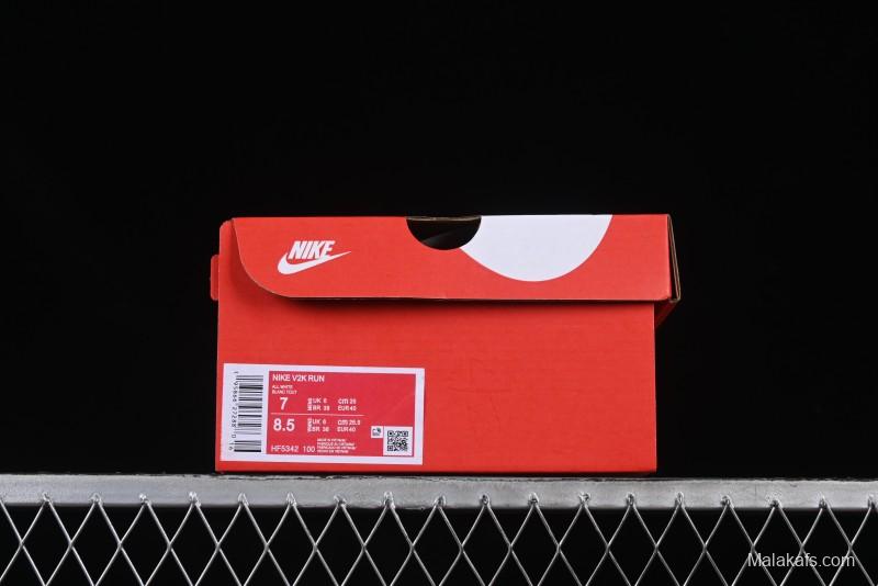 Nike Runtekk V2K Retro Low-Top Running Shoes with Cushlon Midsole and Anti-Slip Design - HF5342-100