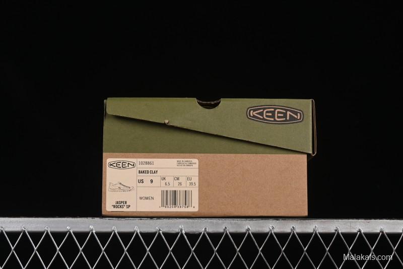 Keen Jasper Rocks SP Urban Series Retro Low-Top Flat Camping Hiking Mountaineering Training Shoes - 1028861Baked Clay