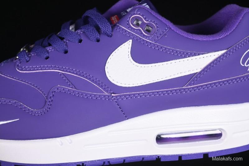 Nike Air Max 1 Retro Running Shoes with Half-Sole Air Cushion - HF8813-500