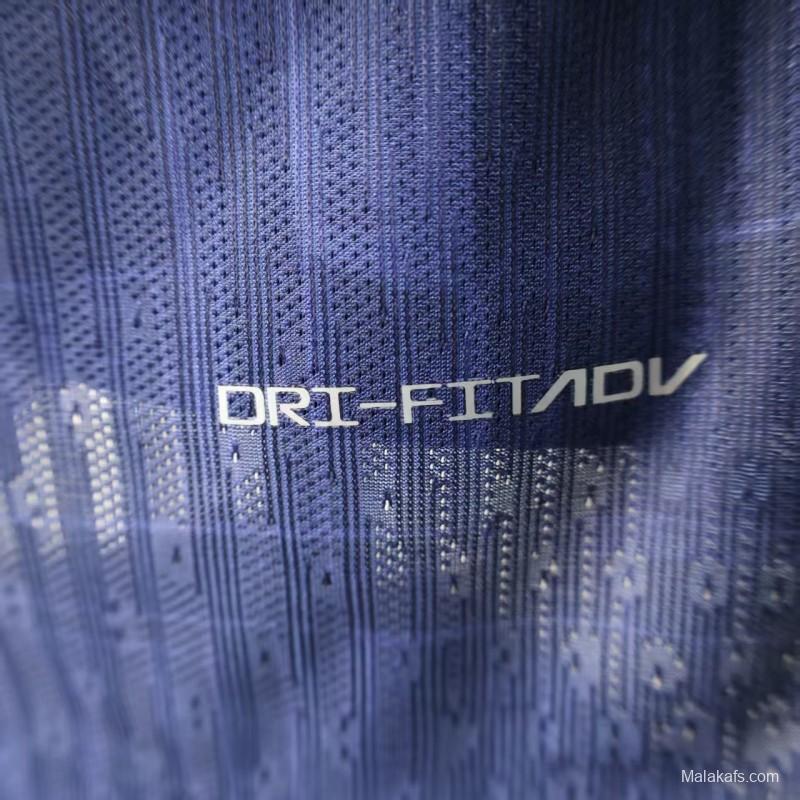 Player Version 25/26 FC Barcelona Purple with Red Streak Pattern Jersey