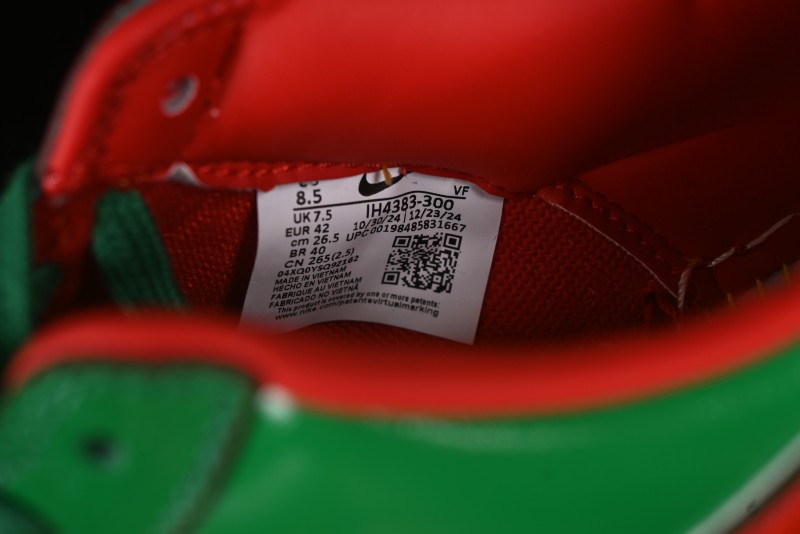 Nike Air Force 1'07 Low Lil Yachty Collaboration Casual Sneakers with Patent Leather and Multicolor Design - IH4383-300