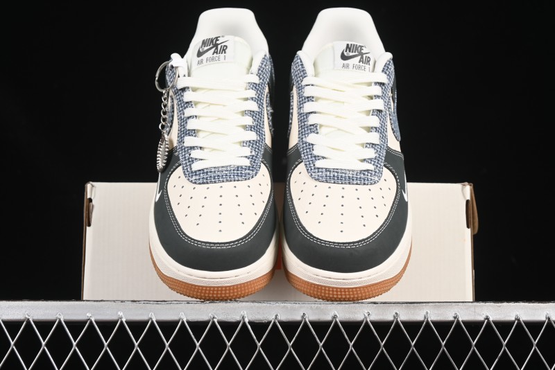 Nike Air Force 1'07 Low Gucci Collaboration Floral Pattern Rubber Sole Casual Sneakers - DF0188-058