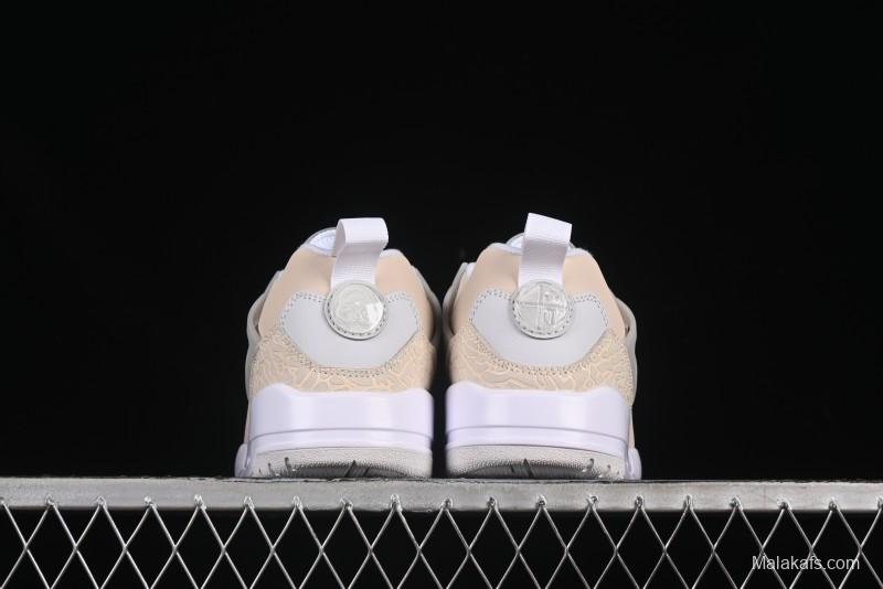 Nike Jordan Spizike Low Retro Blue Hybrid Sneaker with Air Jordan 3, 4, 5, 6 Design Elements - HV6528-100