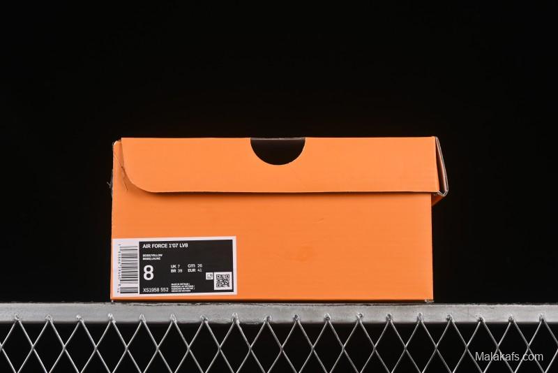 Nike Air Force 1 '07 Low LV Collaboration Beige Grid Casual Sneakers - XS1958-552