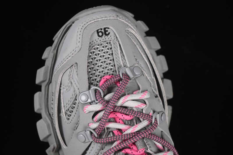 Balenciaga Track Sneaker Tess s.Gomma Res BI ALV/TIS EFF NUBUK/TIS E Waterproof Running Shoes - WTRHK1013