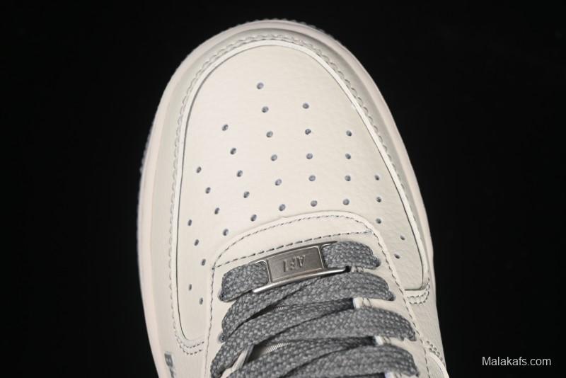 Nike Air Force 1 '07 Low BAPE Collaboration Beige Starry Sky Casual Sneakers - HH7518-065