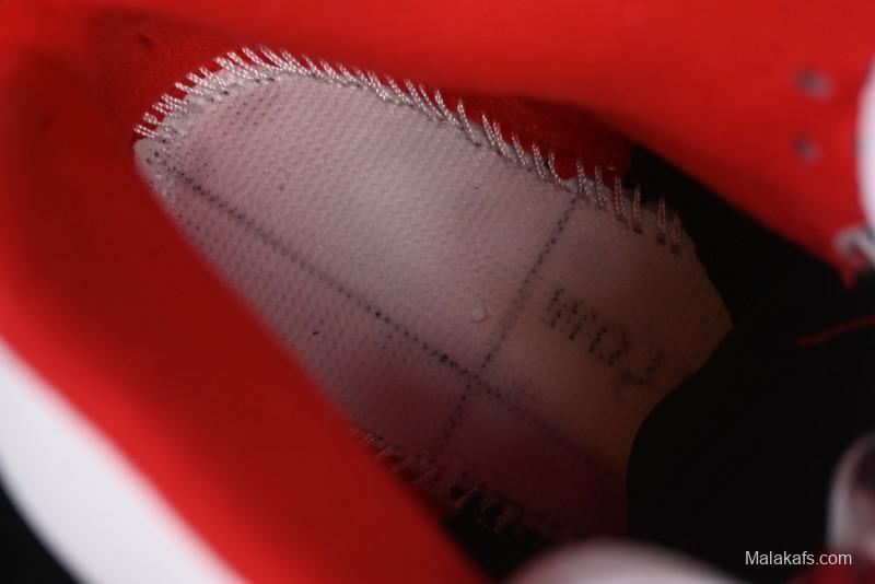 Nike Air Jordan 5 Retro Basketball Shoes Fire Red Black Tongue - HQ7978-101