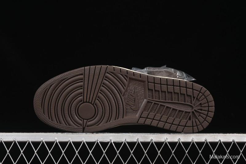 Nike Travis Scott x Air Jordan 1 High OG AJ1 Reverse Swoosh Limited Edition - CD4487-100