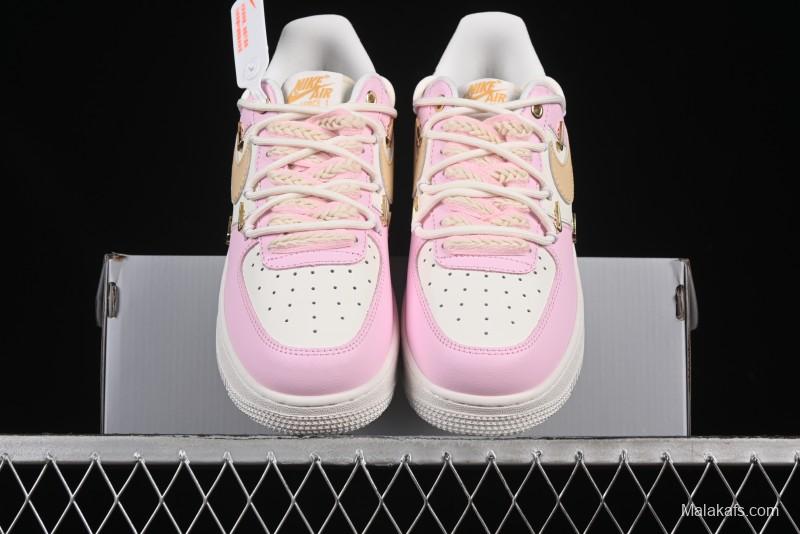 Nike Air Force 1 '07 Low Pink Sugar Low-Top Casual Sneakers - ZB2574-600