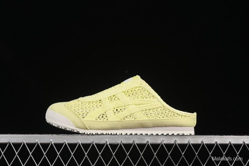 Onitsuka Tiger Mexico 66 Sabot Slip-On Sneakers with Breathable Mesh Upper - 1183A707-750