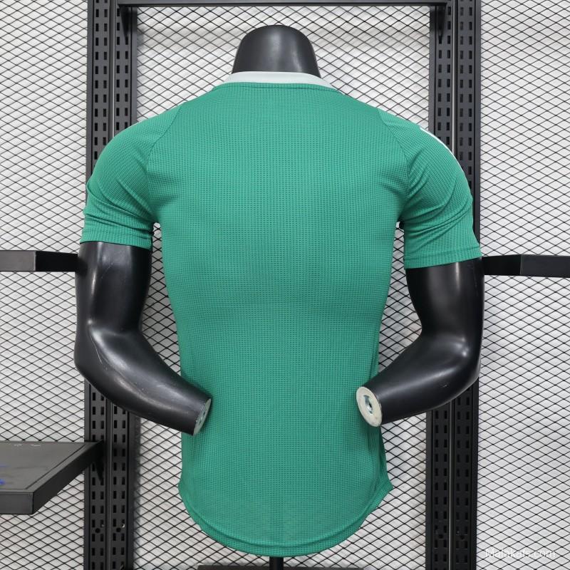 Player Version 2025 Algeria Green with Solid Color Jersey