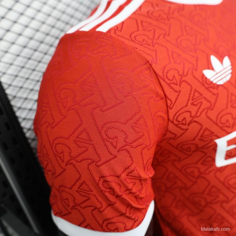 Player Version 25/26 Arsenal Red Pre-Match Special Jersey