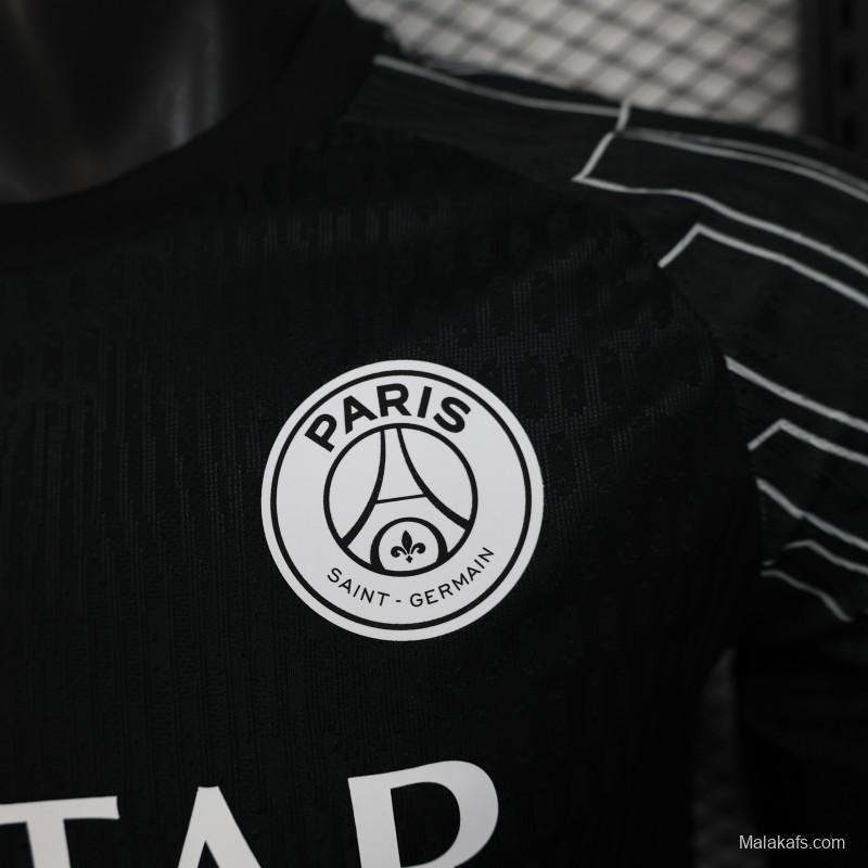 Player Version 25/26 PSG Black Goalkeeper Jersey