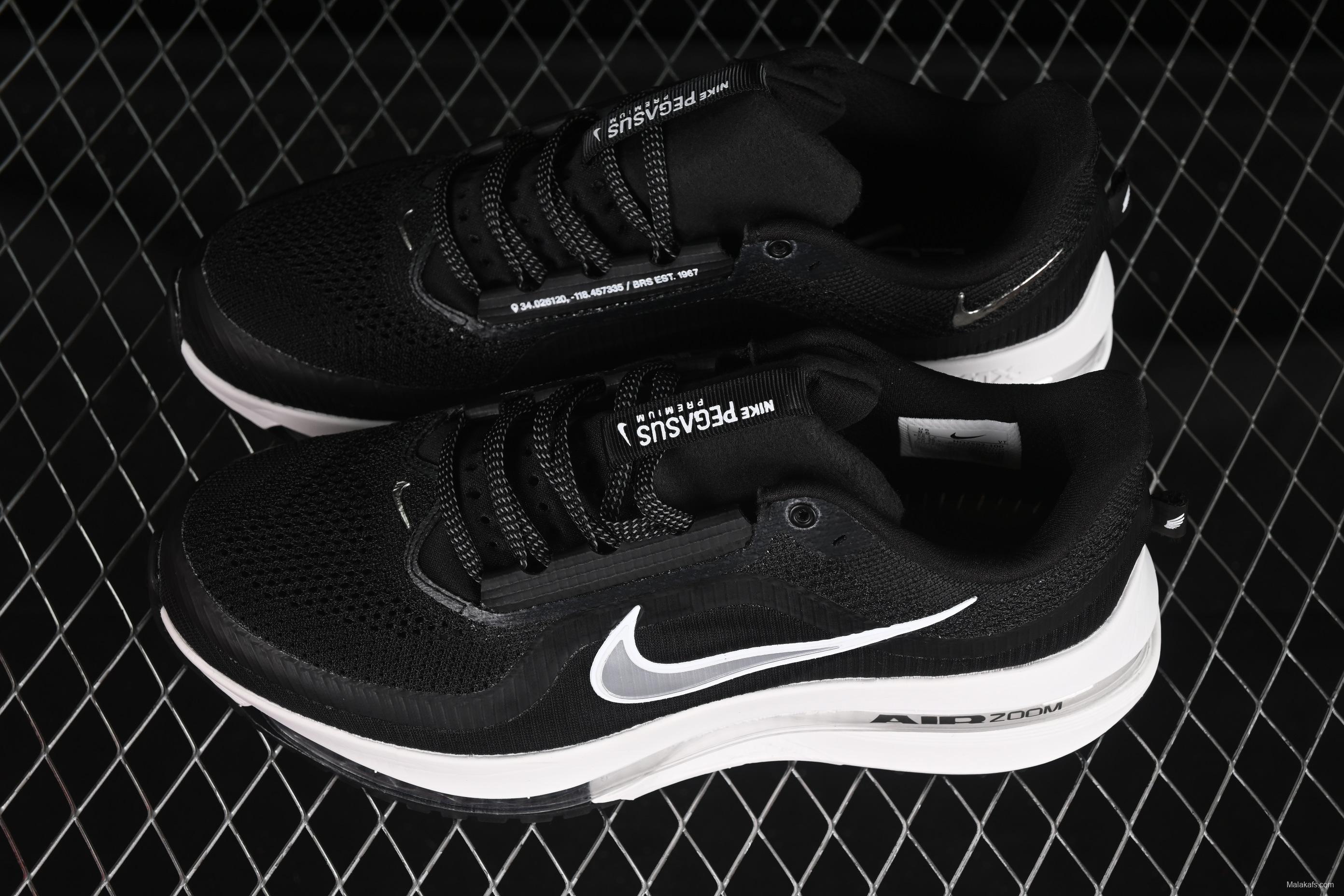 Nike Air Zoom Pegasus Premium Running Shoes with Mesh Upper and Air Cushion Technology - HQ2592-100