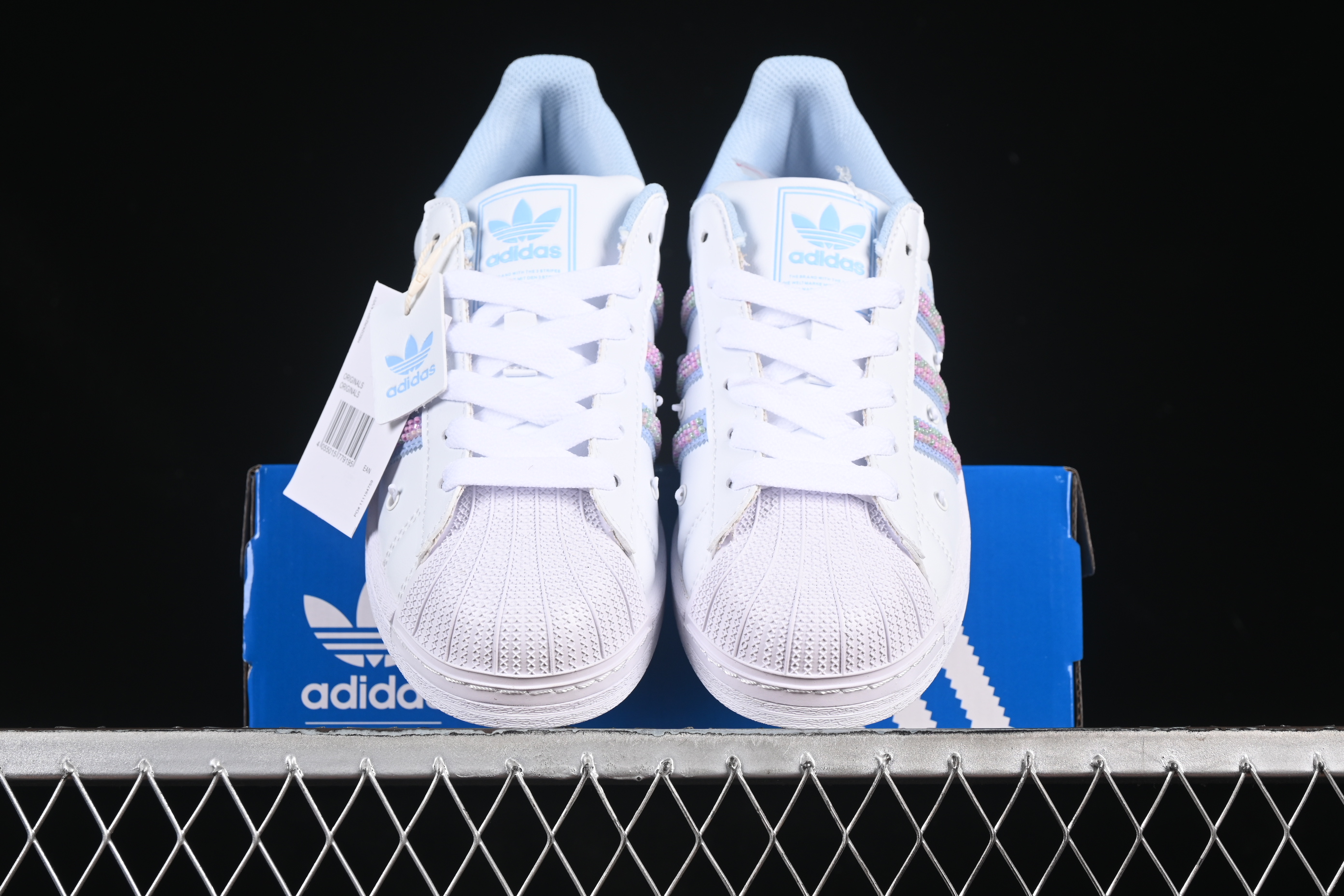 Adidas Superstar II JR Sneakers with Shell Toe Design - JR1332