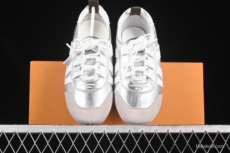 Louis Vuitton Sneakerina Round Toe Lace-Up Ballet Style Flat Training Shoes - N.F6