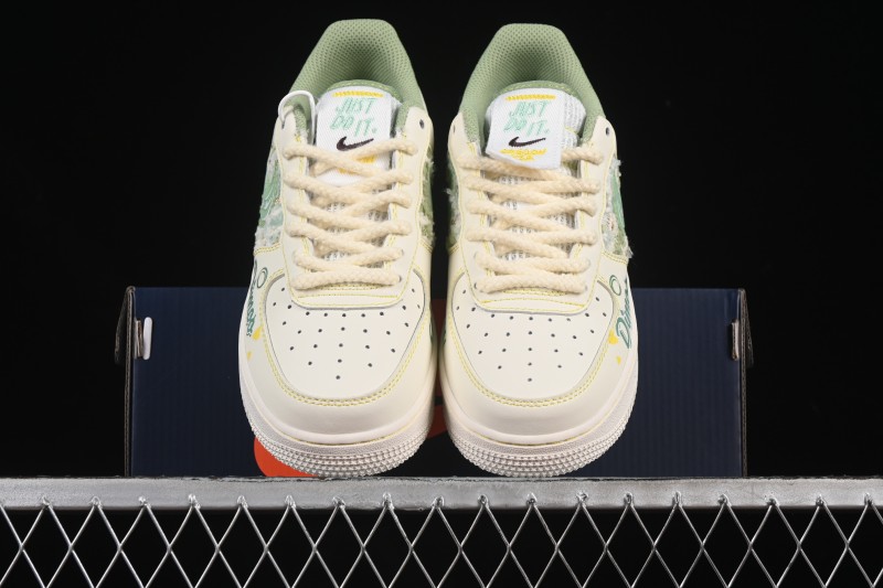 Nike Air Force 1'07 Low Bubble Mart Dimoo Casual Sneakers - FJ7740-110