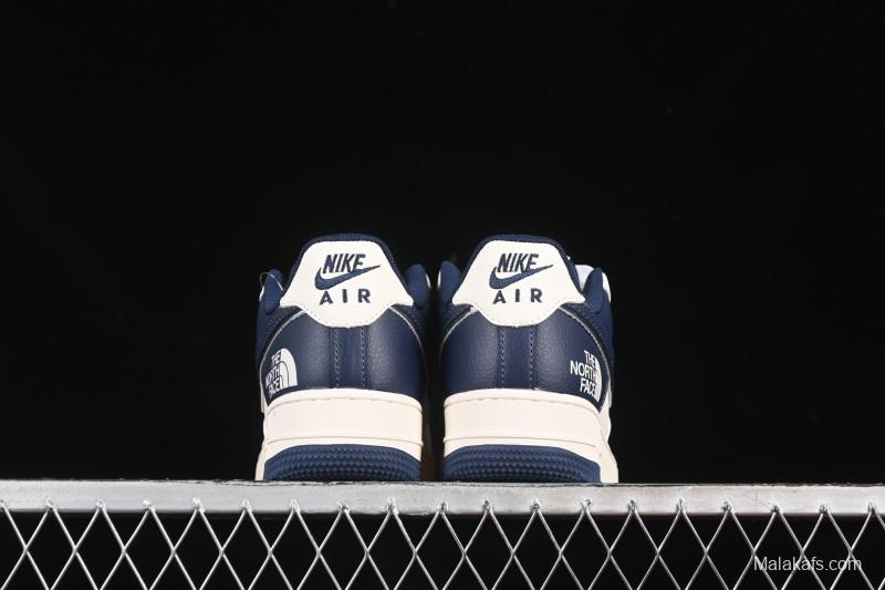 Nike Air Force 1'07 Low North Face Collaboration Dark Blue Sole Casual Sneakers - ZH2598-318
