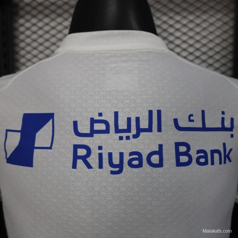 Player Version 25/26 Al-Hilal Away WHITE Jersey