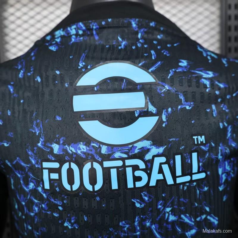 Player Version 25/26 Inter Milan Blue with Camouflage Pattern Jersey