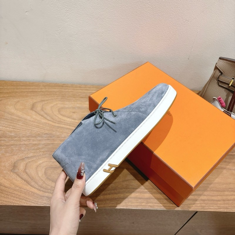 2025 Unisex H Grey Suede Boots AS00380