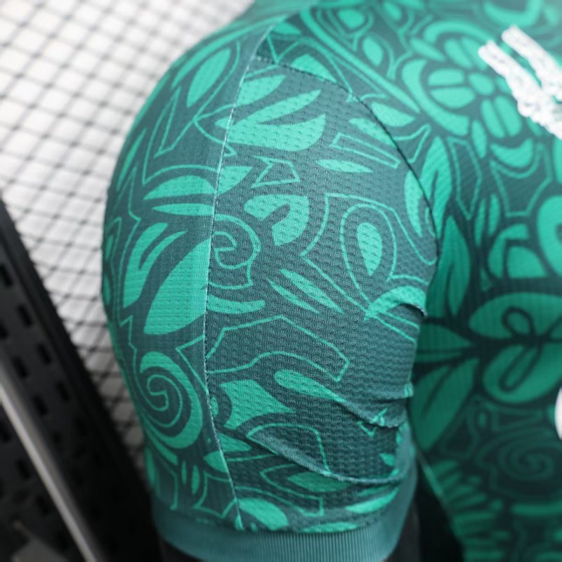 Player Version 25/26 FC Palestine Green with Traditional Islamic Pattern Jersey