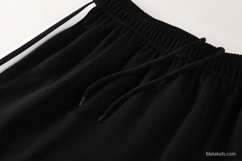 2025 Adidas Black/Grey Full Zipper Jacket +Long Pants