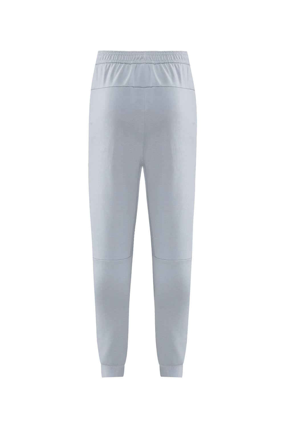 25/26 Barcelona Grey Full Zipper Hoodie Jacket +Long Pants