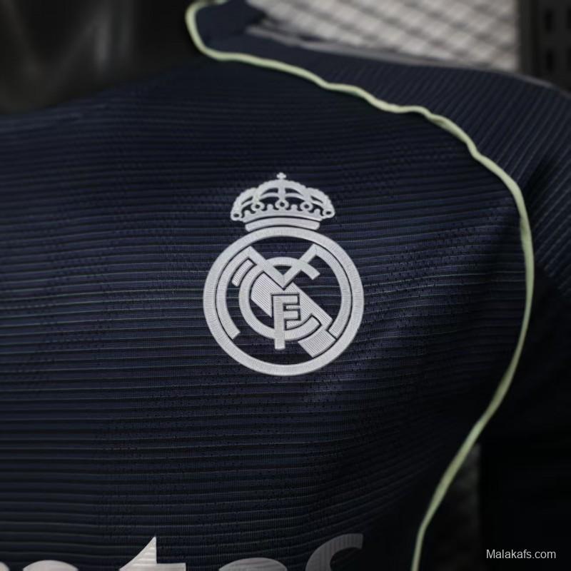 Player Version 25/26 Real Madrid Away Long Sleeve Jersey