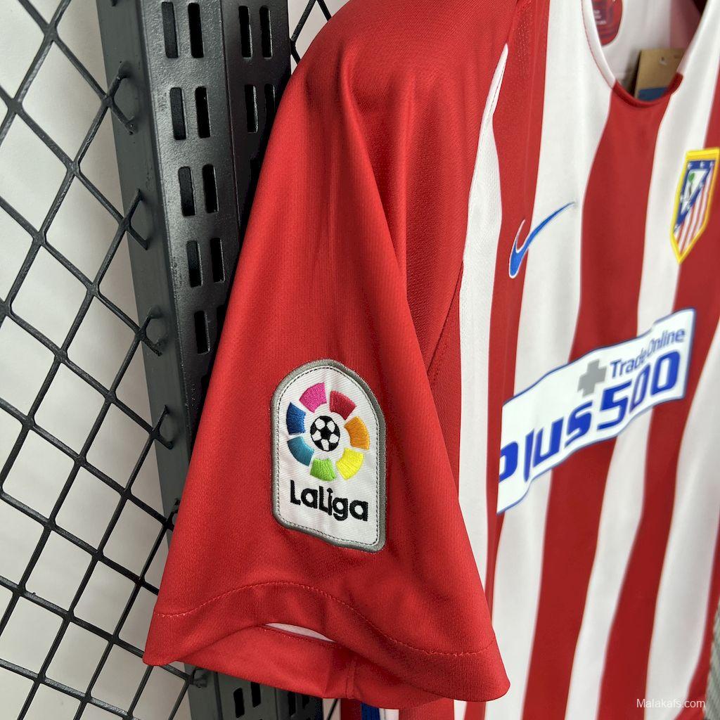 Retro 2016/17 Atletico Madrid Home Jersey
