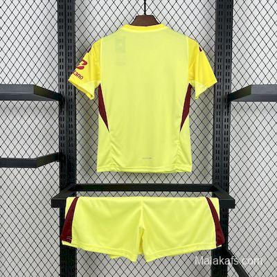 2025/26 Kids Benfica Yellow Goalkeeper Kit
