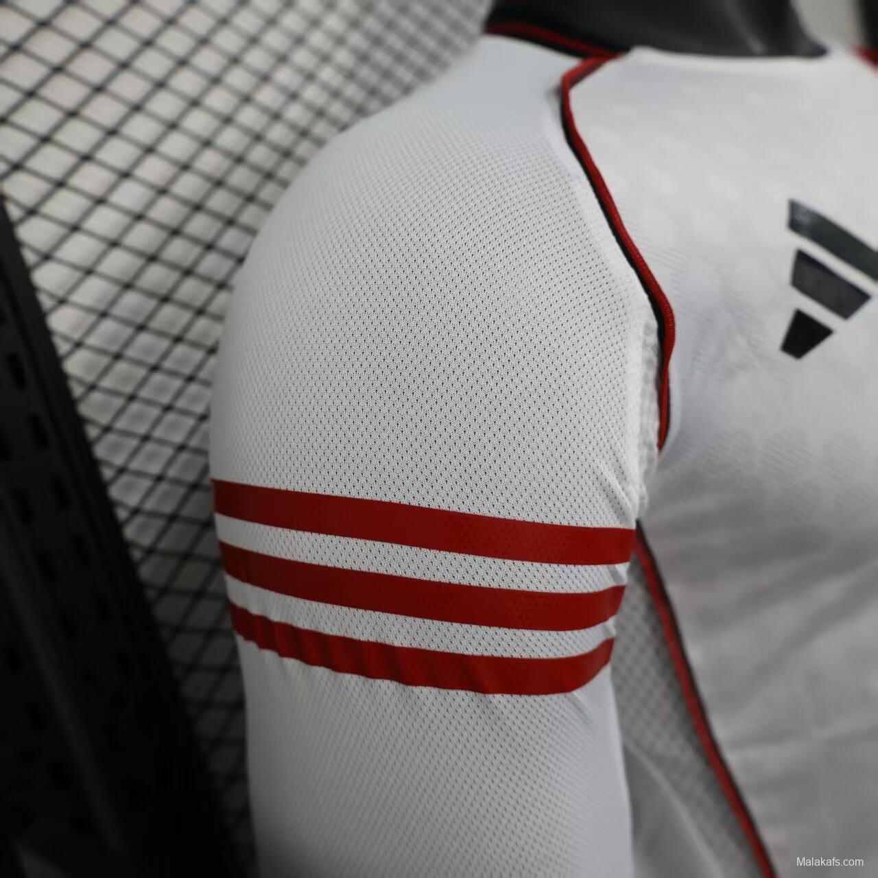 Player Version 25/26 River Plate Home Long Sleeve Jersey