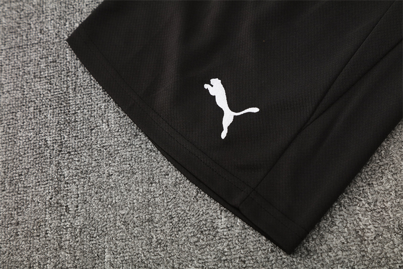 25/26 Manchester City Black with XS Short Sleeve+Soccer Shorts