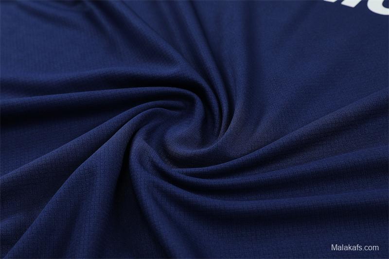 25/26 Tottenham Hotspur Royal Blue with XS Short Sleeve+Soccer Shorts