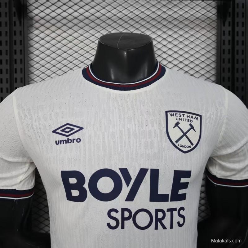 Player Version 25/26 West Ham Away Jersey