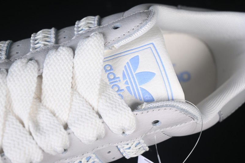 Adidas Superstar II J Casual Sneakers with Shell Toe Design - JQ8729