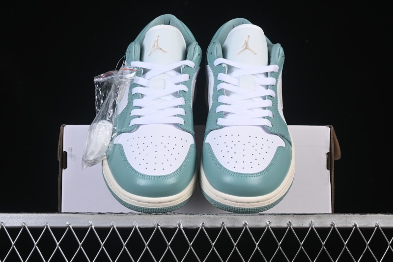 Nike Air Jordan 1 Low AJ1 Fresh Mint Green Low-Top Casual Skate Shoes DC0774-138