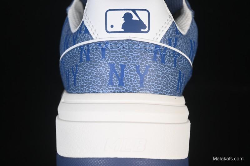New York Yankees Chunky Liner Pocket Monogram Height-Increasing Thick Sole Casual Running Shoes - 3ASXP025N50NYS