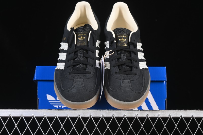 Adidas Originals Gazelle Indoor Retro Casual Slip-Resistant Wear-Resistant Low-Top Skate Shoes - JS1412