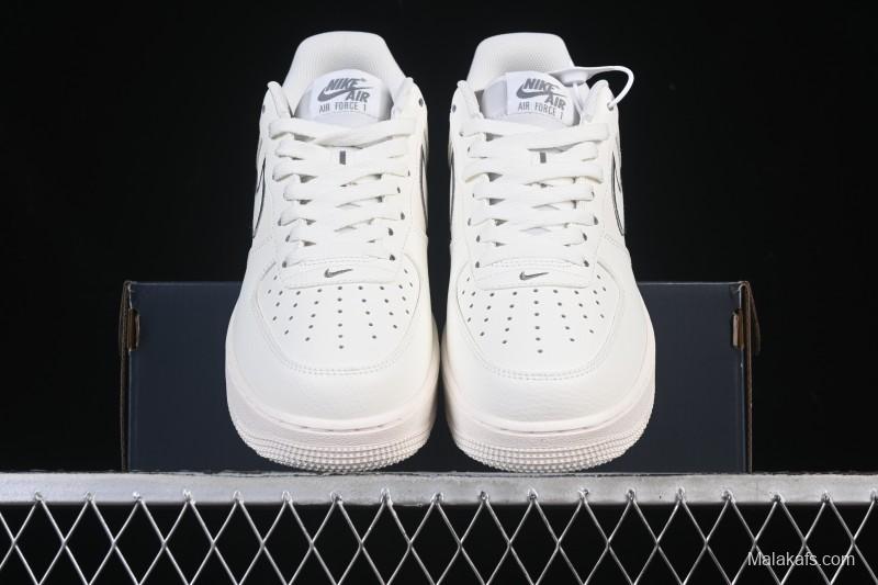 Nike Air Force 1 '07 Low Casual Sneakers with Full-Length Air Cushion - IB7677-101