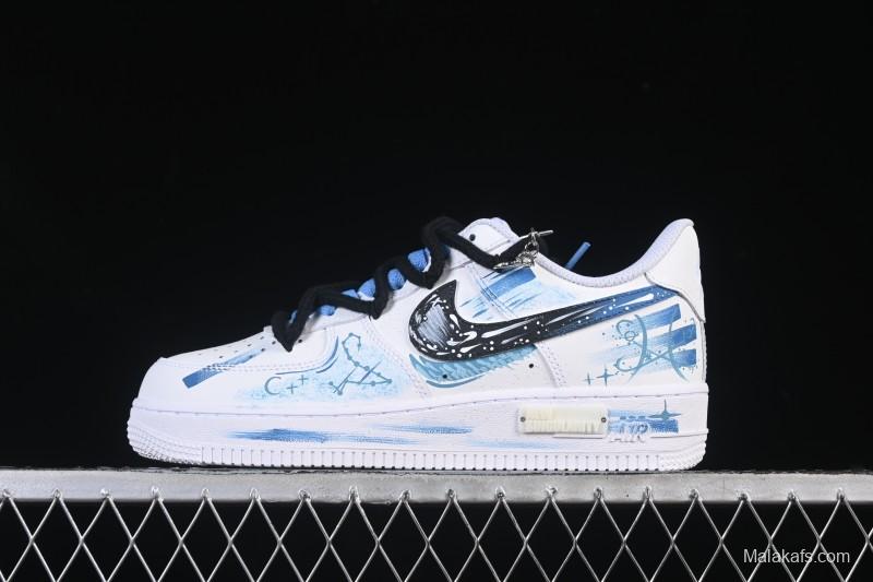 Nike Air Force 1'07 Low Pisces Hand-Painted Doodle Zodiac Series - 219-320