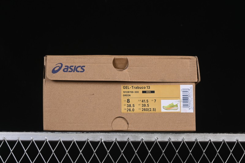 Asics Gel-Trabuco 13 Retro Breathable Cushioned Men's Running Shoes - 1012B768-300
