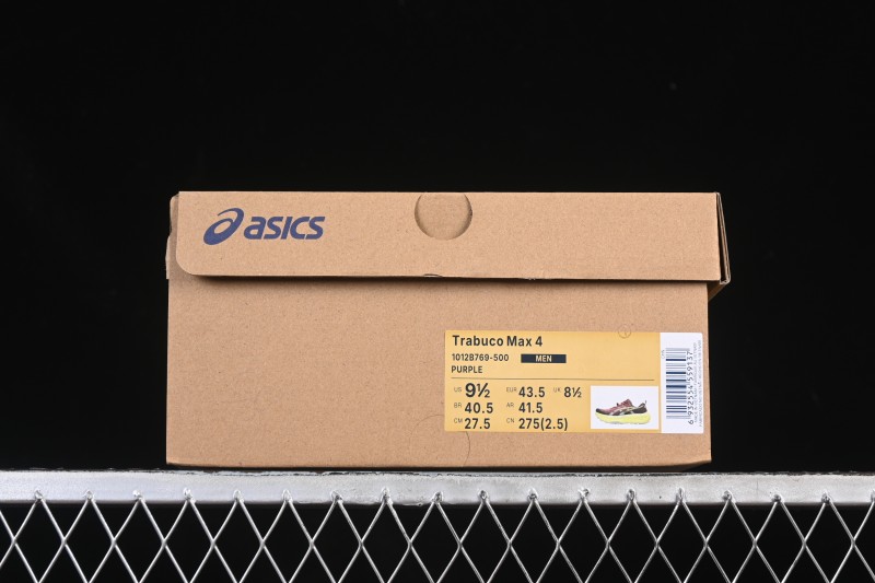 Asics Trabuco Max 4 Sports Casual Breathable Professional Running Shoes - 1012B769-500